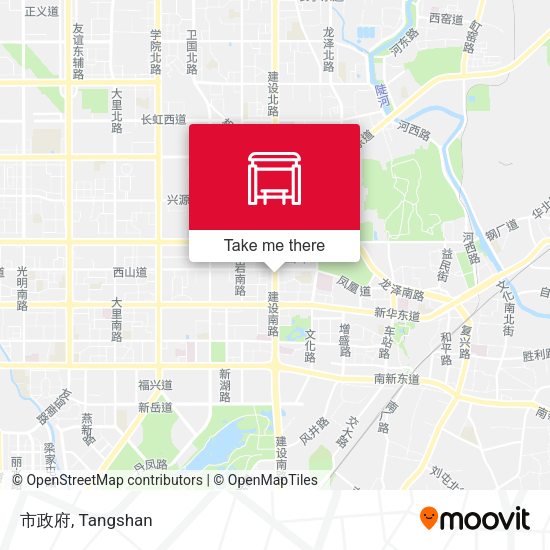 市政府 map