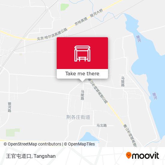 王官屯道口 map
