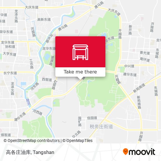 高各庄油库 map