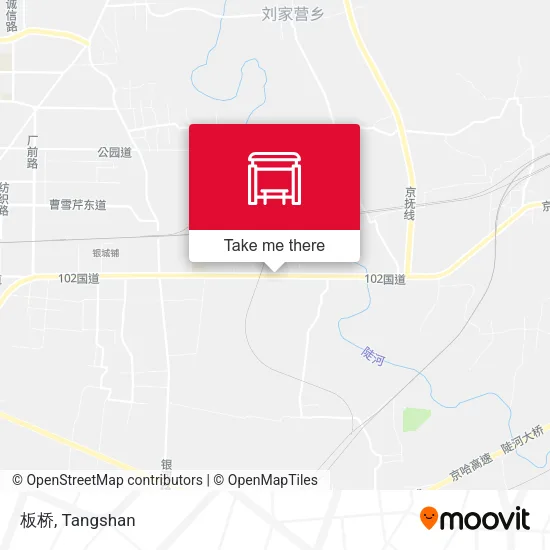 板桥 map
