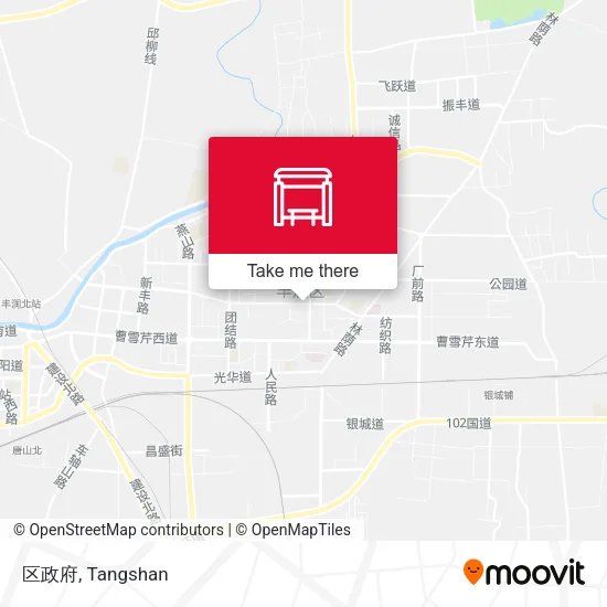 区政府 map