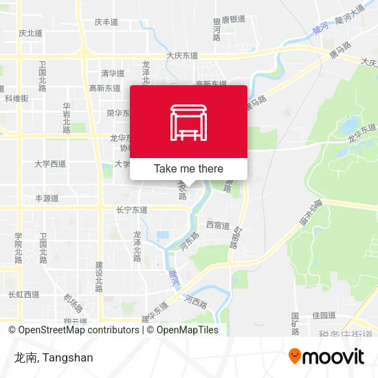 龙南 map