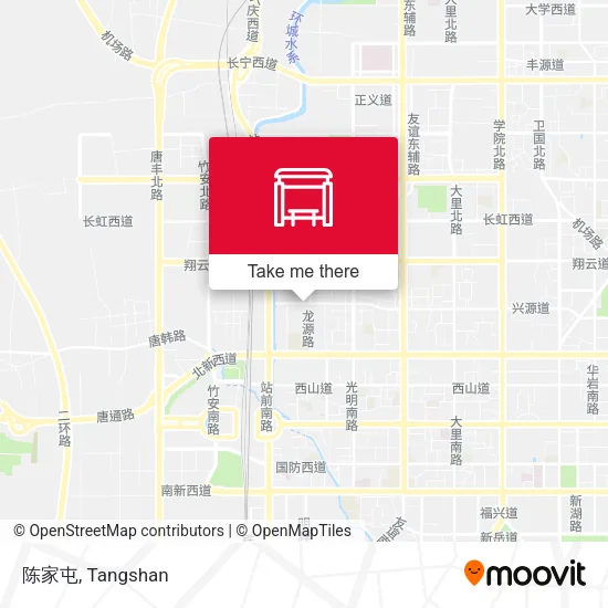 陈家屯 map