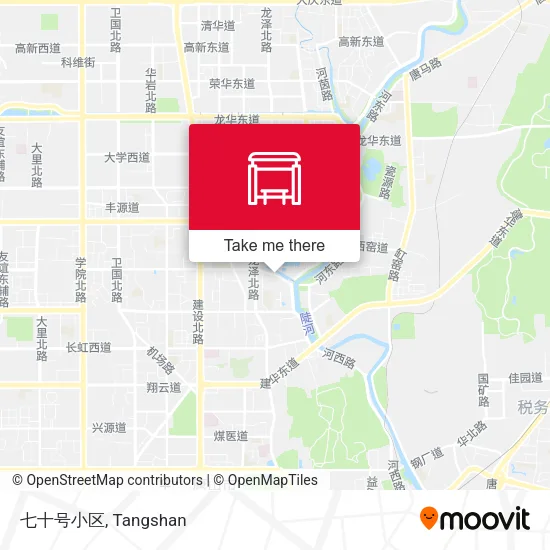 七十号小区 map