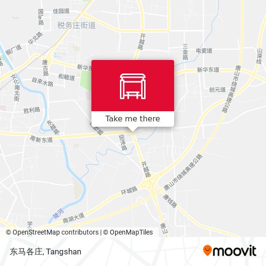 东马各庄 map