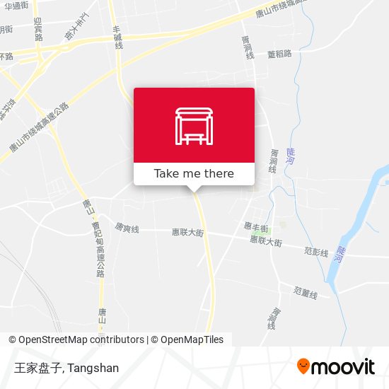 王家盘子 map