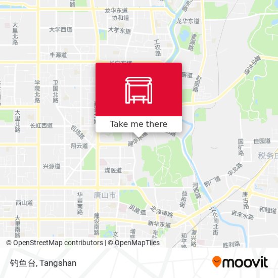钓鱼台 map
