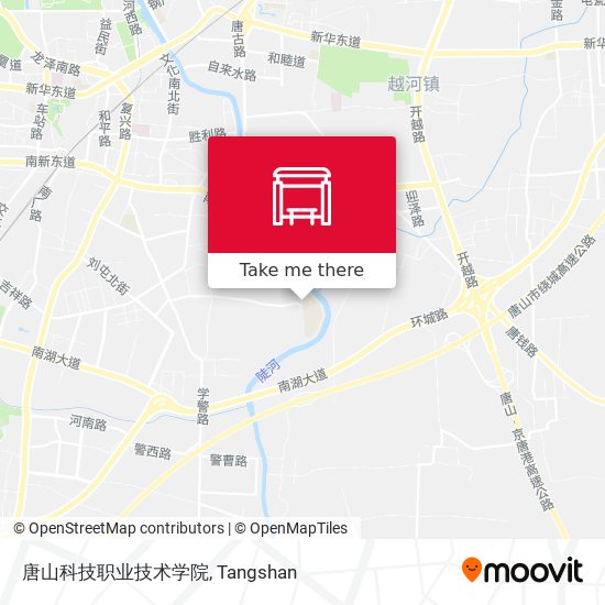 唐山科技职业技术学院 map
