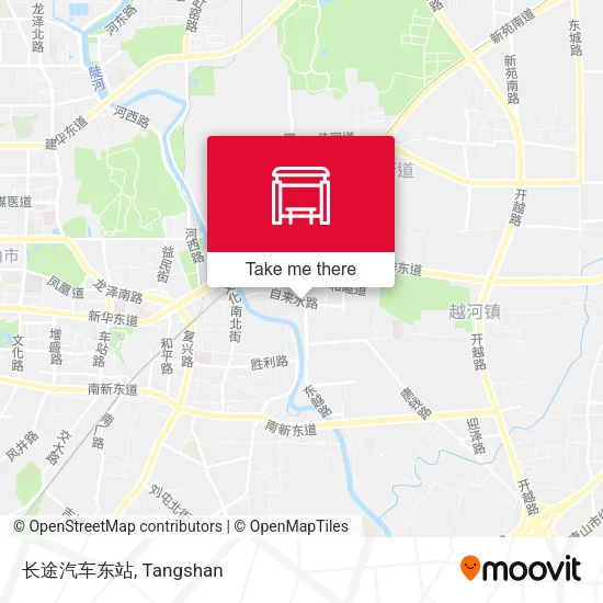 长途汽车东站 map