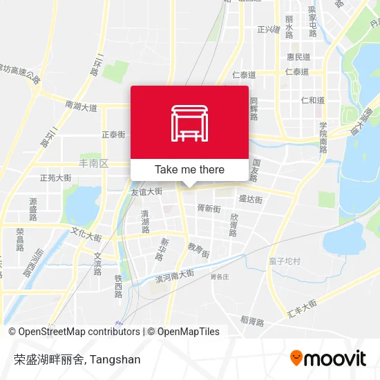 荣盛湖畔丽舍 map