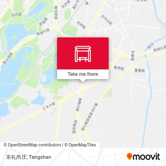 东礼尚庄 map