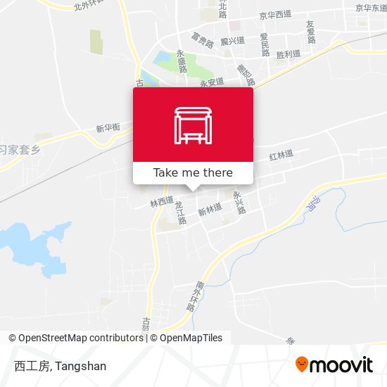 西工房 map