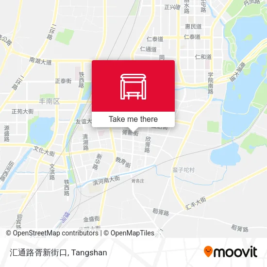 汇通路胥新街口 map