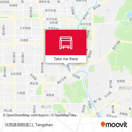 河西路朝阳道口 map
