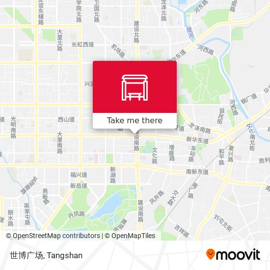 世博广场 map
