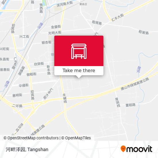 河畔泽园 map