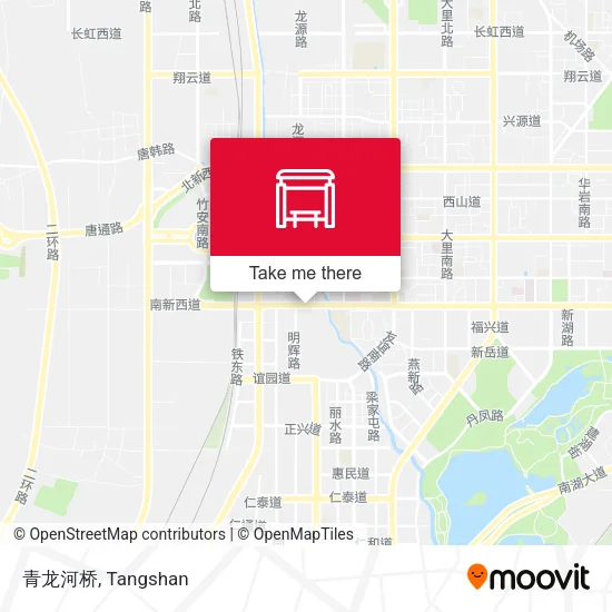 青龙河桥 map