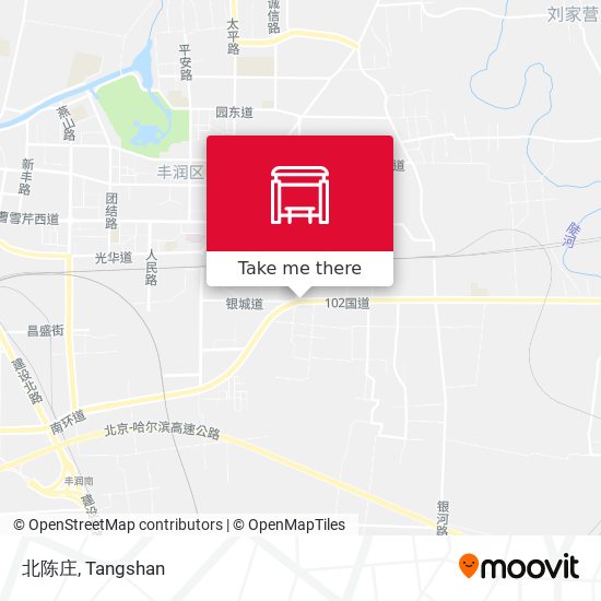 北陈庄 map