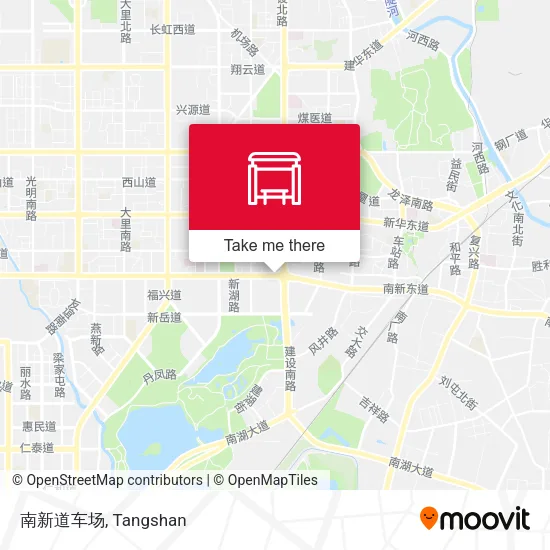 南新道车场 map
