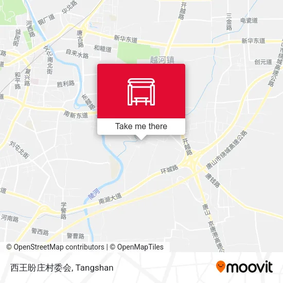西王盼庄村委会 map