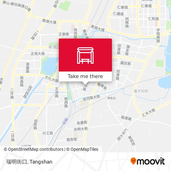 瑞明街口 map