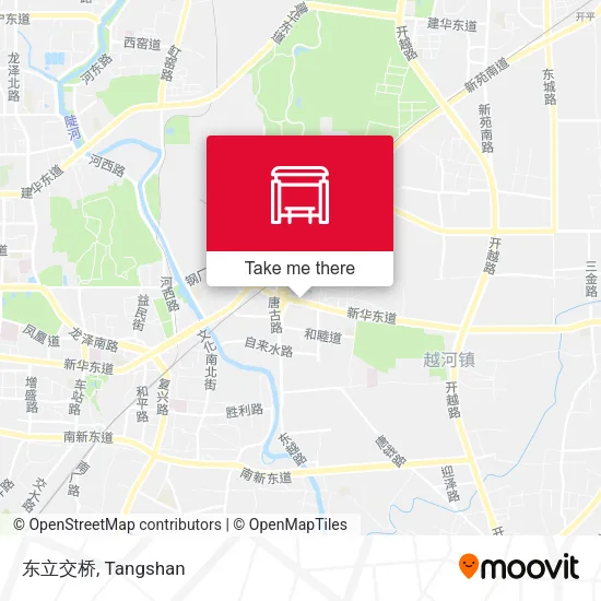 东立交桥 map