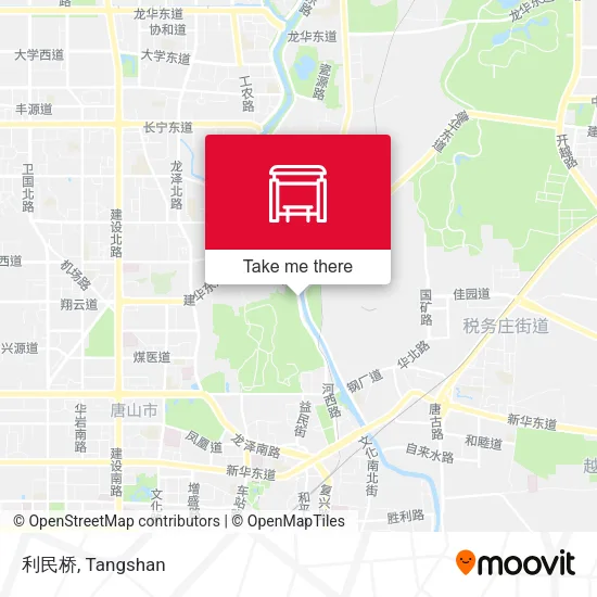 利民桥 map