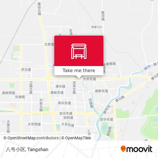 八号小区 map