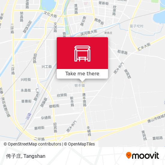 侉子庄 map