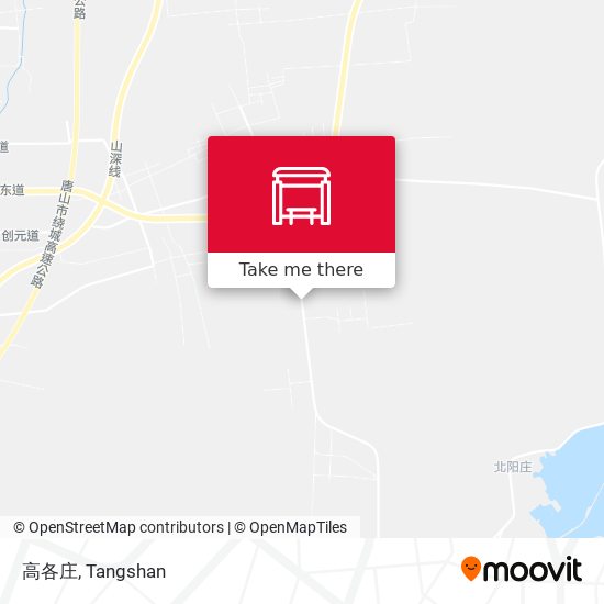 高各庄 map