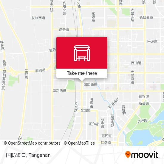国防道口 map