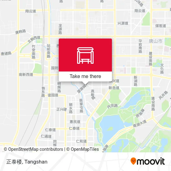 正泰楼 map