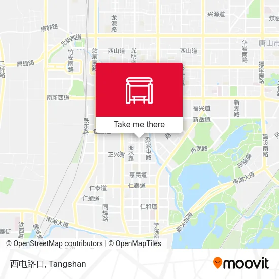 西电路口 map