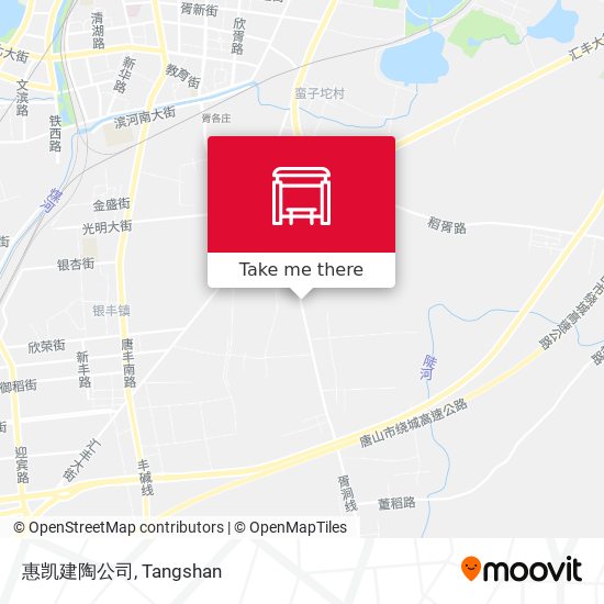 惠凯建陶公司 map