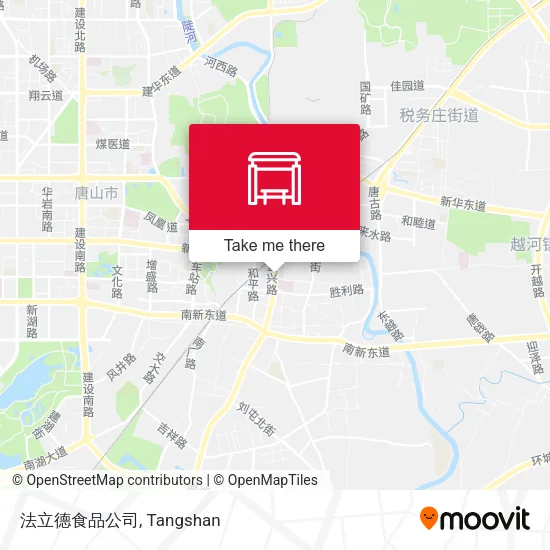 法立德食品公司 map