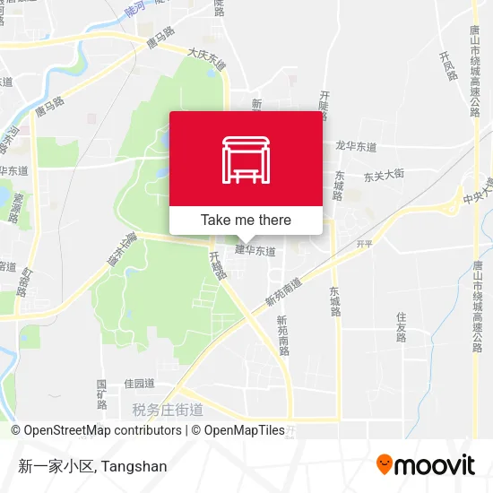 新一家小区 map