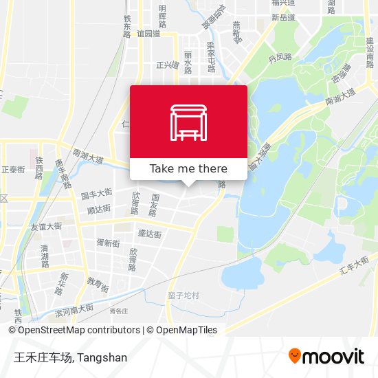 王禾庄车场 map
