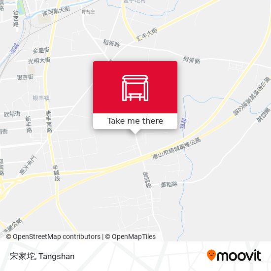 宋家坨 map