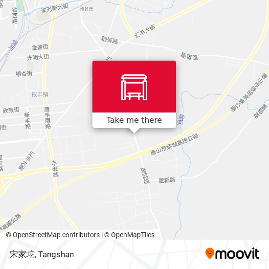 宋家坨 map