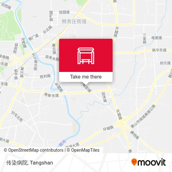 传染病院 map
