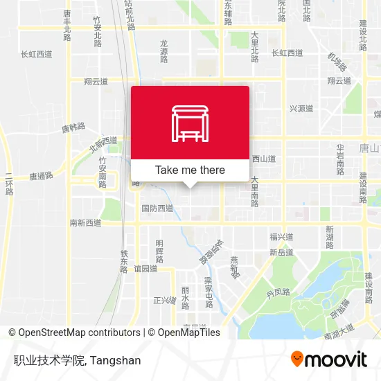 职业技术学院 map