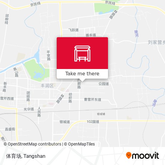 体育场 map
