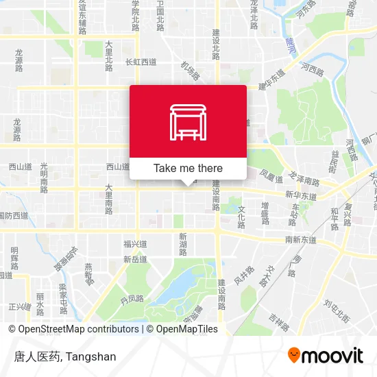唐人医药 map