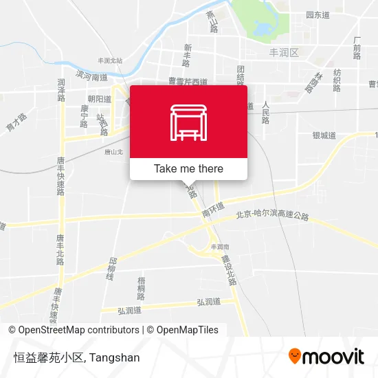 恒益馨苑小区 map