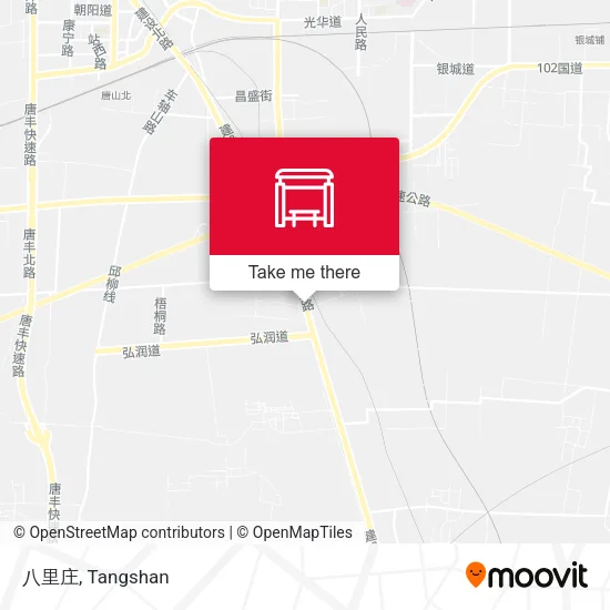 八里庄 map