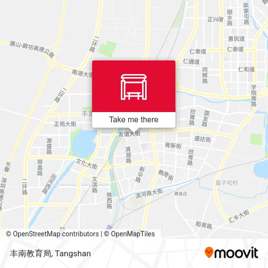 丰南教育局 map