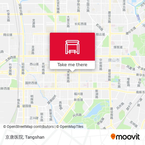 京唐医院 map