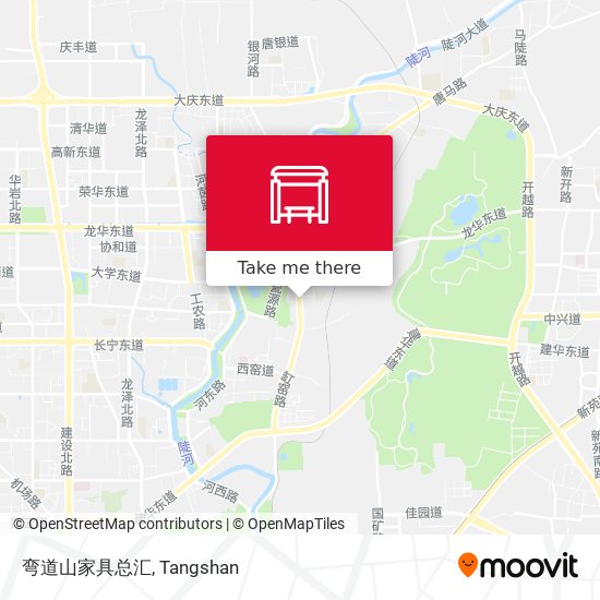 弯道山家具总汇 map