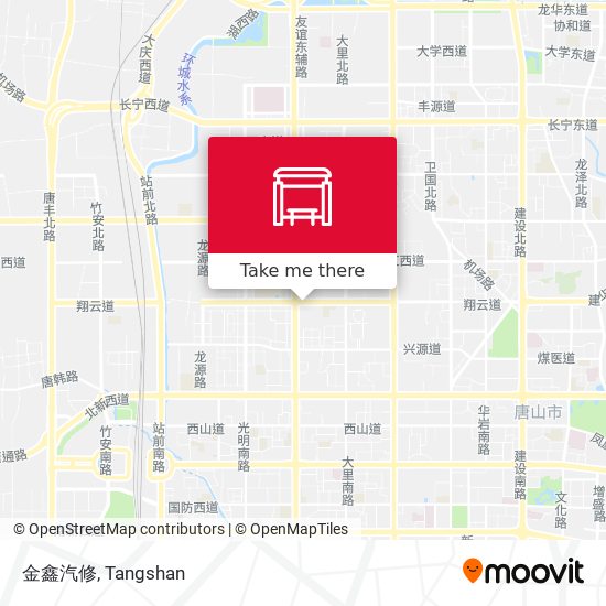 金鑫汽修 map