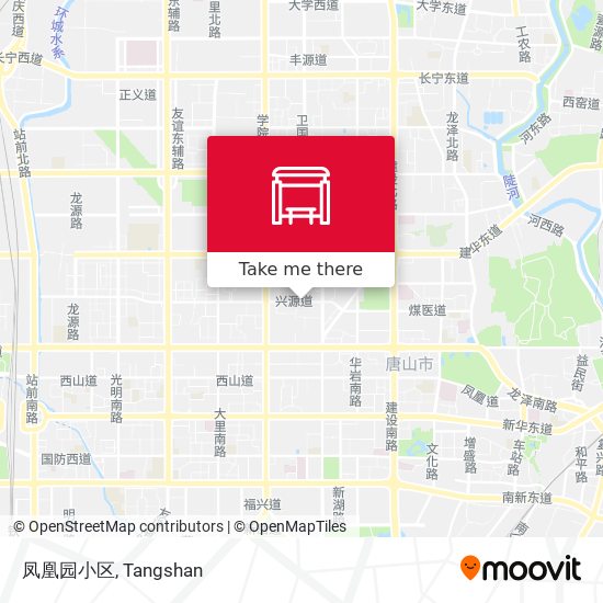 凤凰园小区 map
